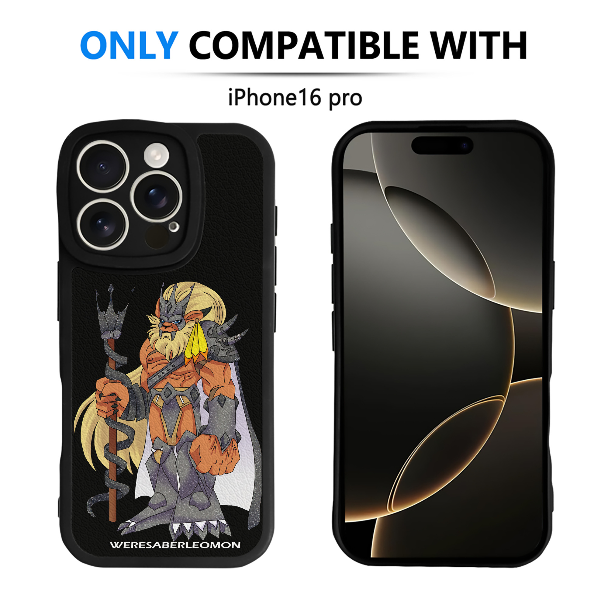 （画像用） Digimon デジタルモンスター/デジモン 【iPhone 16シリーズ対応】シリコンスマホケース（レザー調） 材質：シリコン